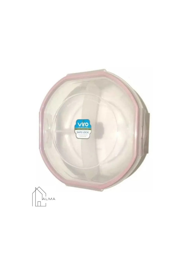 ظرف غذا سیف لاک سه خانه 1500ml ویرو پلاست