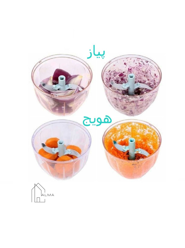 خرد کن دستی خانگی سه تیغه تاپکو