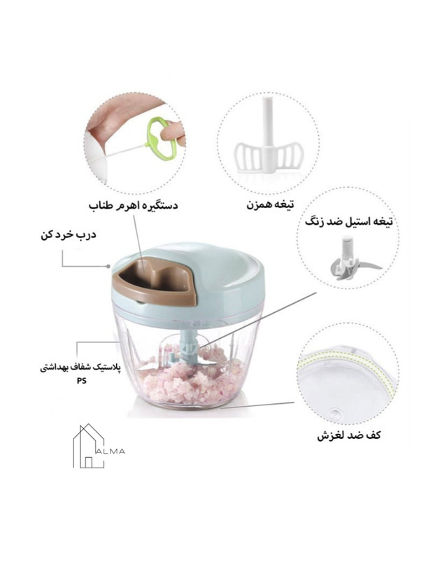 خرد کن دستی خانگی سه تیغه تاپکو