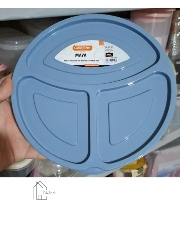 ظرف غذا مایا سه خانه بزرگ