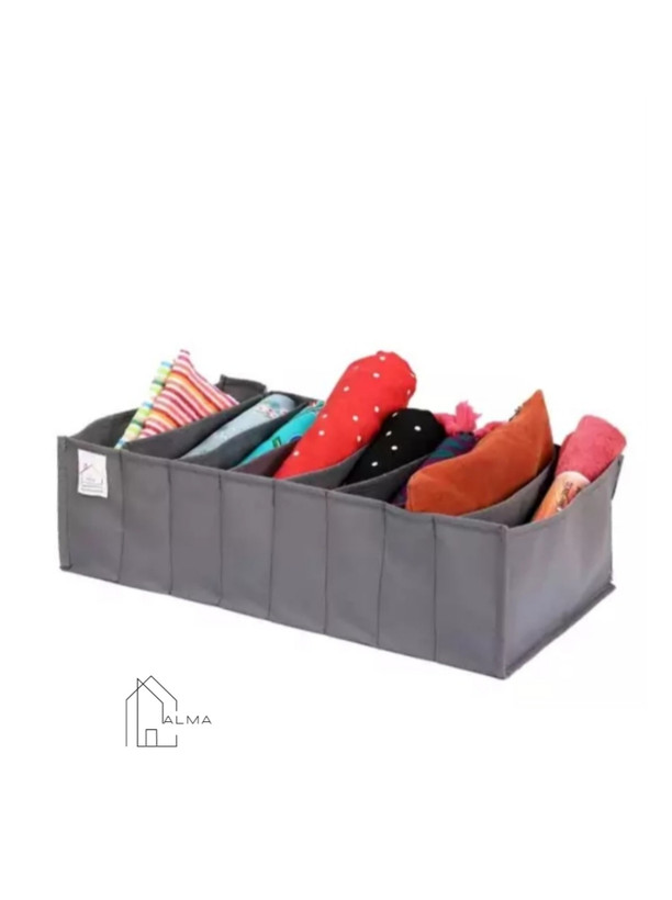 ارگانایزر کشو یکتا نظم دهنده جوراب و لباس ۸ جیب