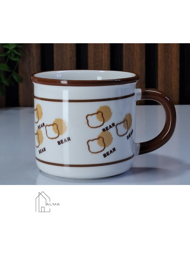 ماگ سرامیکی خرسی طرح تدی