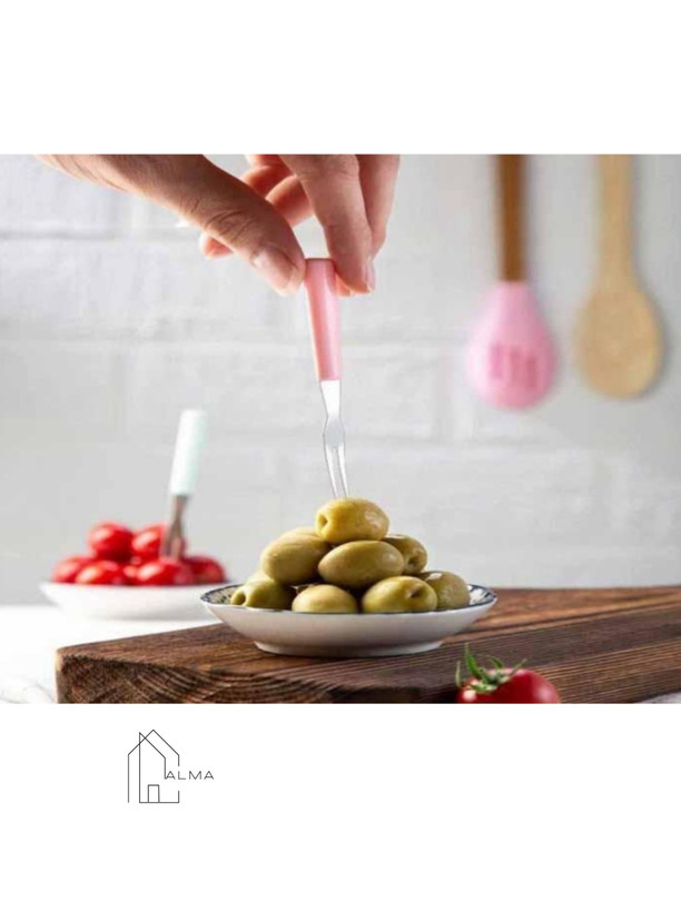 چنگال خرما و زیتون خوری ROOC مدل Zuki زوکی بسته 6 عددی