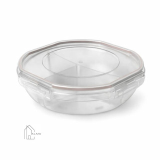 ظرف غذا سیف لاک سه خانه 1500ml ویرو پلاست